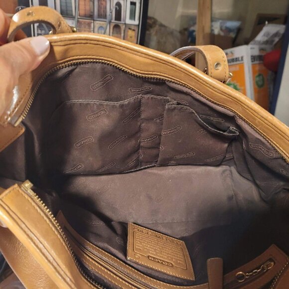 Vintage Coach handbag 1980s - Picture 3 of 4